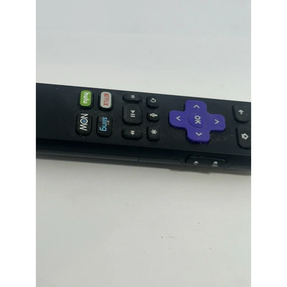 Roku Streaming Remote with Netflix, HULU, SLING, NOW Keys OEM Very Good Condit